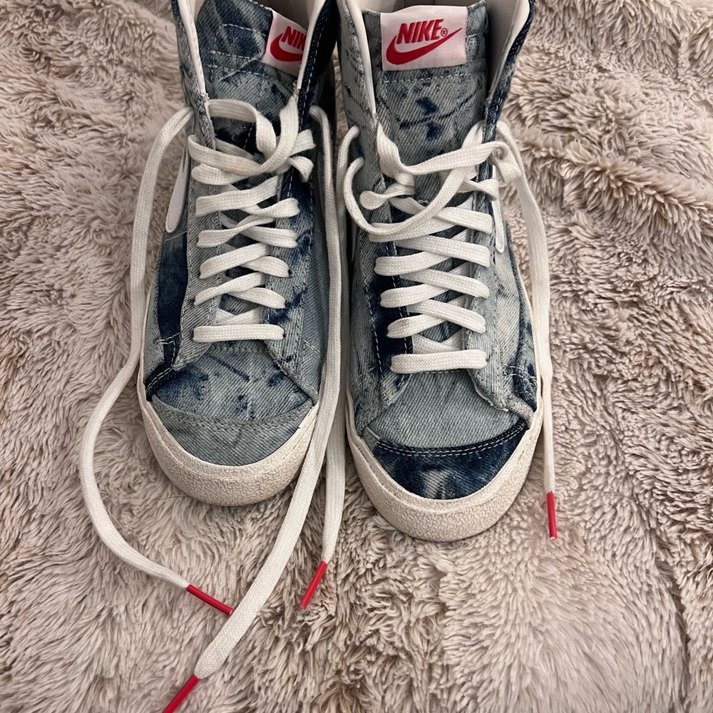 Nike Blazer Denim High-Top Sneakers